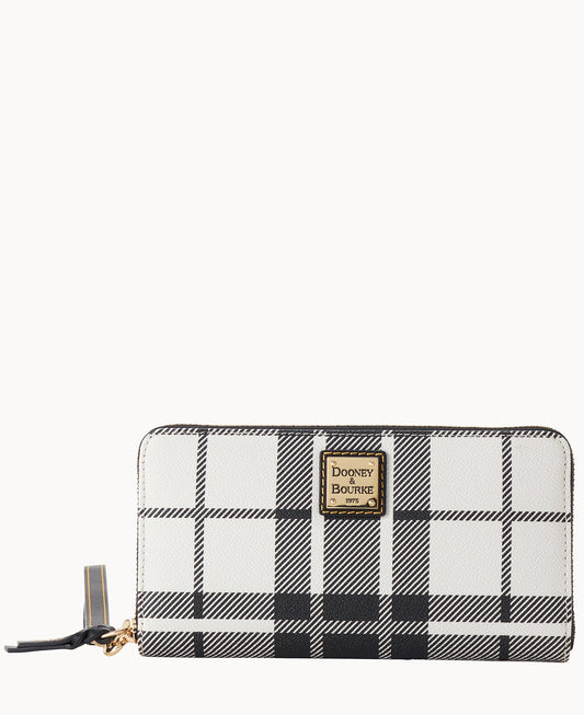 Dooney & Bourke Oxford Large Zip Around Wallet
