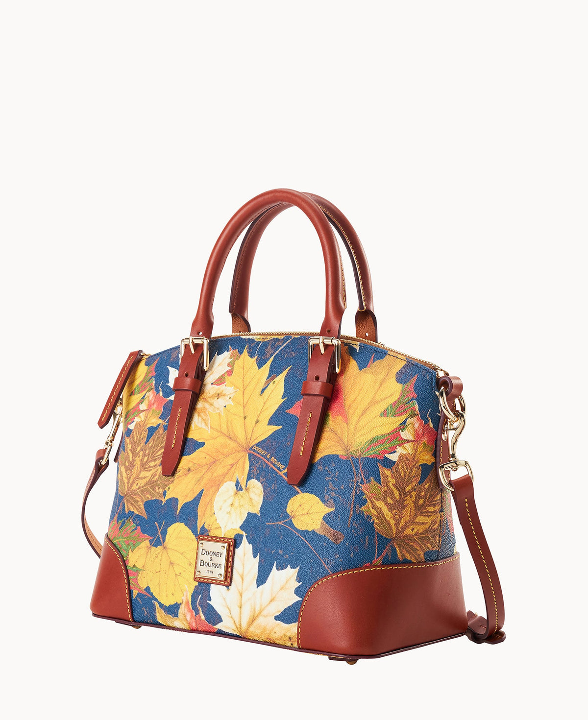Dooney & Bourke Maple Leaf Small Domed Satchel