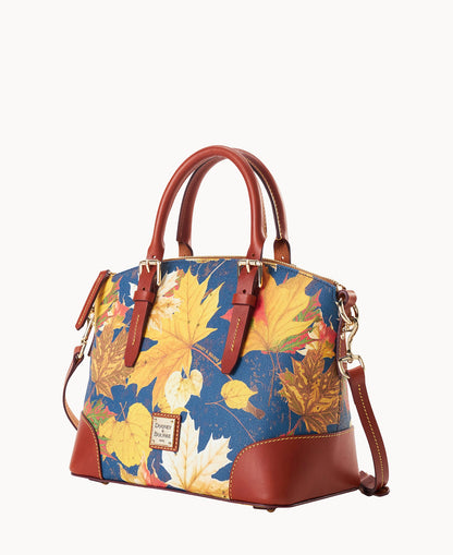 Dooney & Bourke Maple Leaf Small Domed Satchel