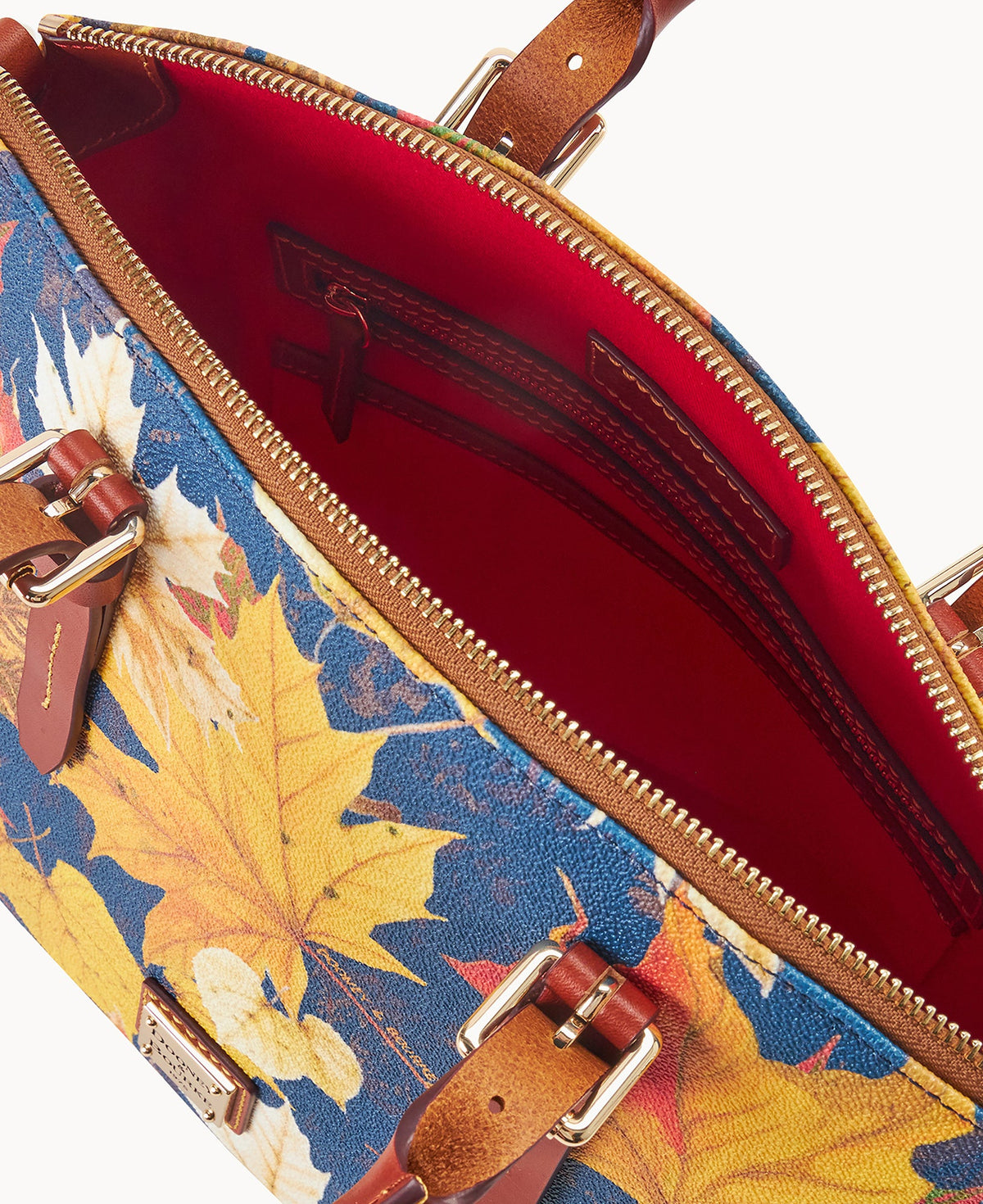Dooney & Bourke Maple Leaf Small Domed Satchel