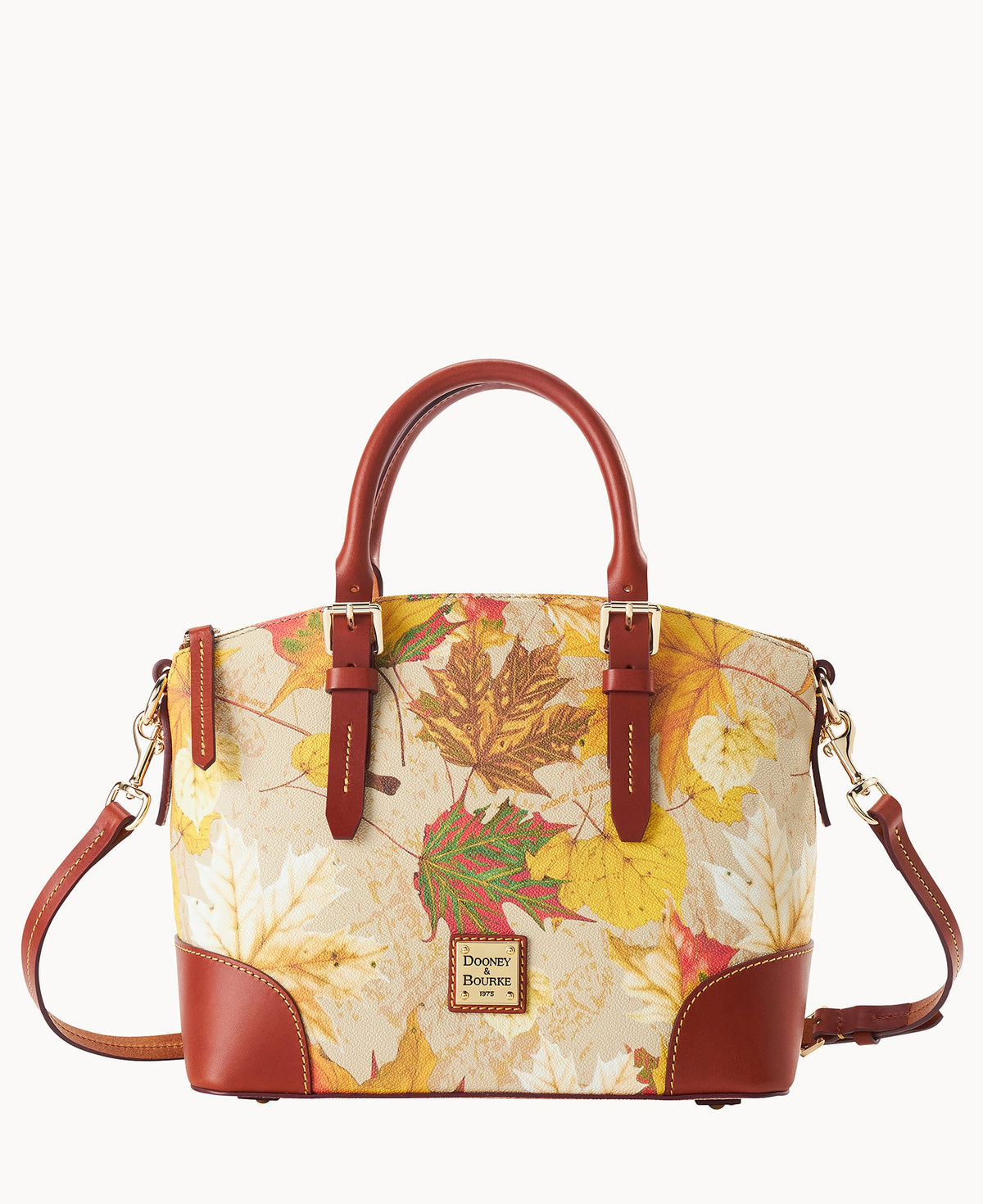 Dooney & Bourke Maple Leaf Small Domed Satchel