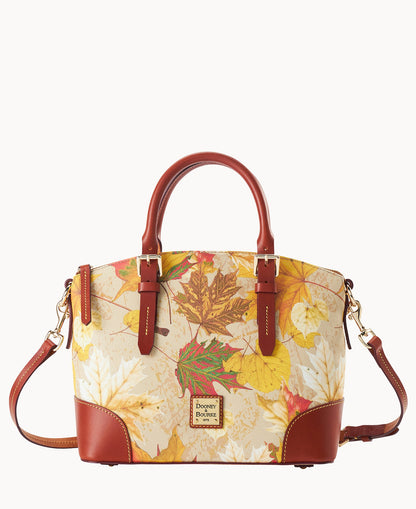 Dooney & Bourke Maple Leaf Small Domed Satchel