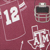 Dooney & Bourke Collegiate Texas A&M Top Zip Crossbody