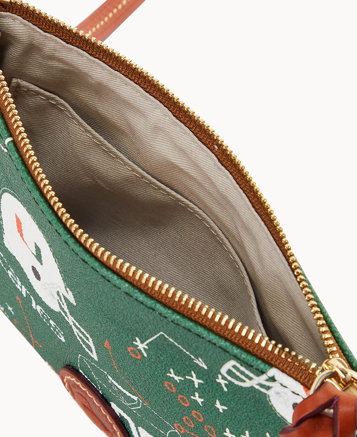 Dooney & Bourke Collegiate University of Miami Top Zip Crossbody