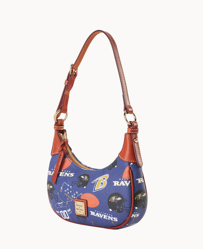 Dooney & Bourke NFL Ravens Hobo