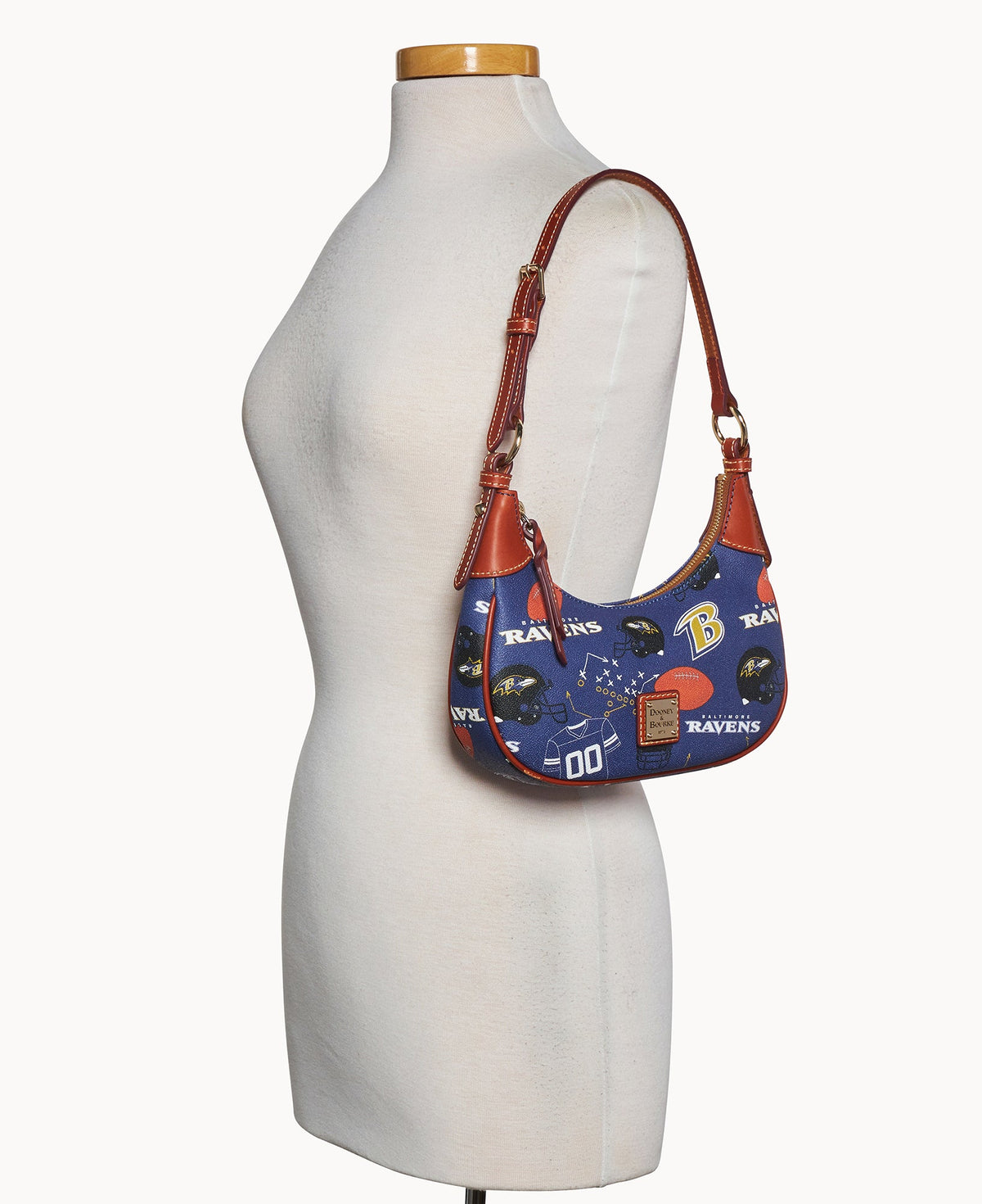 Dooney & Bourke NFL Ravens Hobo
