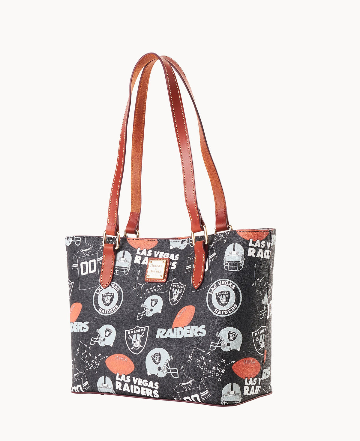 Dooney & Bourke NFL Raiders Small Jessie Tote
