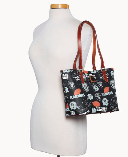 Dooney & Bourke NFL Raiders Small Jessie Tote