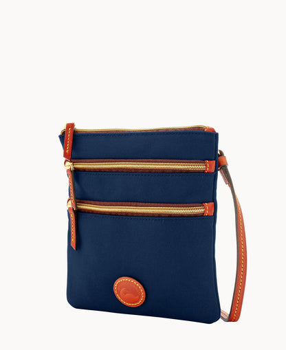 Dooney & Bourke Nylon North South Triple Zip