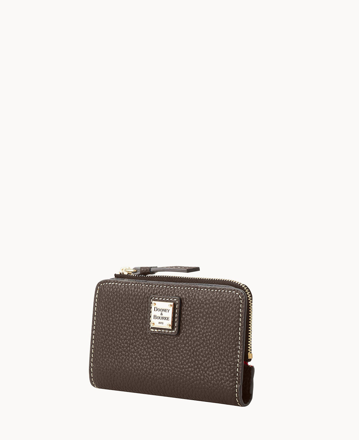 Dooney & Bourke Pebble Grain Zip Credit Card Wallet 14