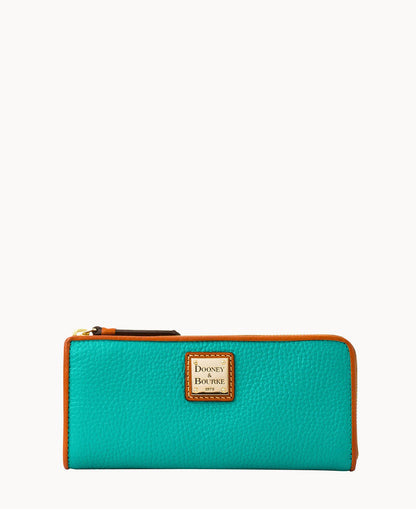 Dooney & Bourke Pebble Grain Zip Clutch