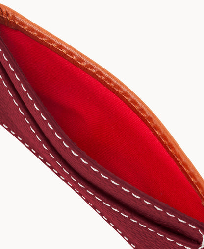 Dooney & Bourke Pebble Grain Business Card Case
