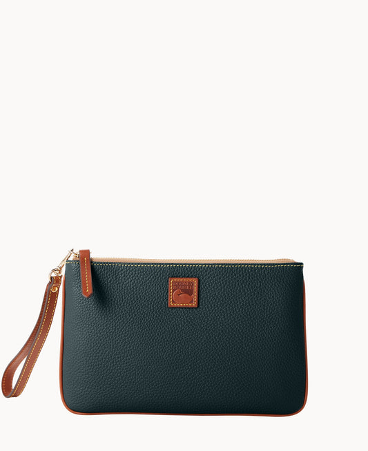 Dooney & Bourke Pebble Grain Large Wristlet