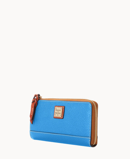 Dooney & Bourke Pebble Grain Folded Zip Wristlet