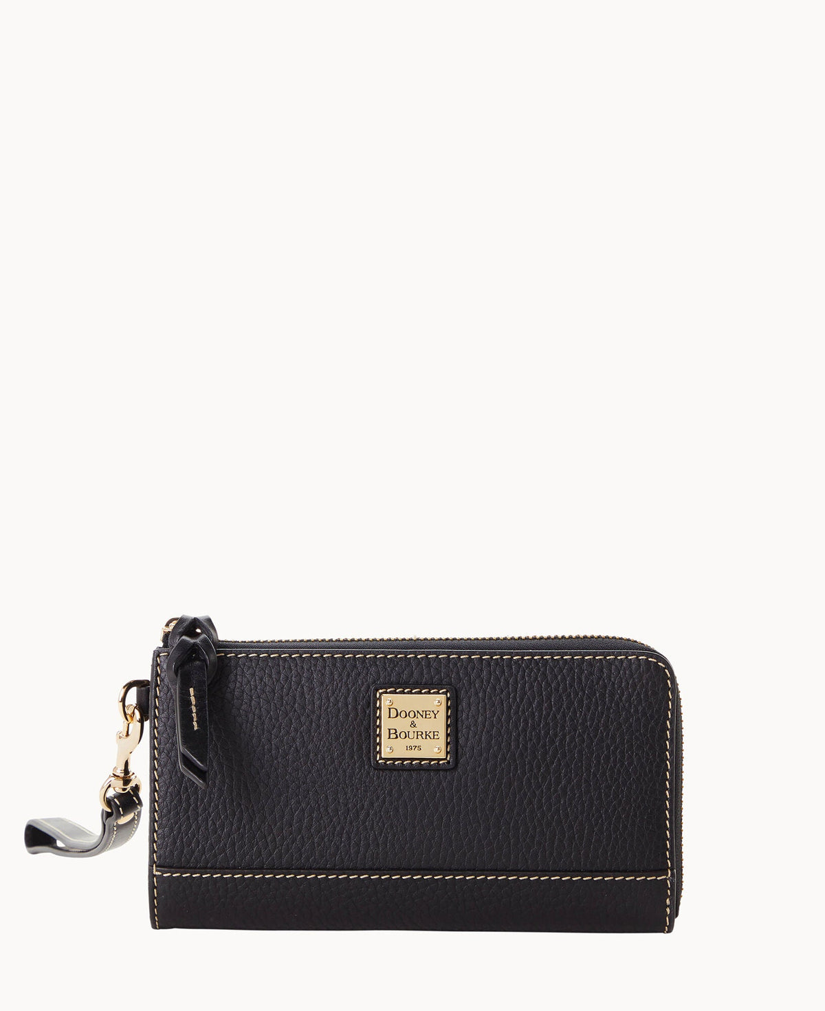 Dooney & Bourke Pebble Grain Folded Zip Wristlet