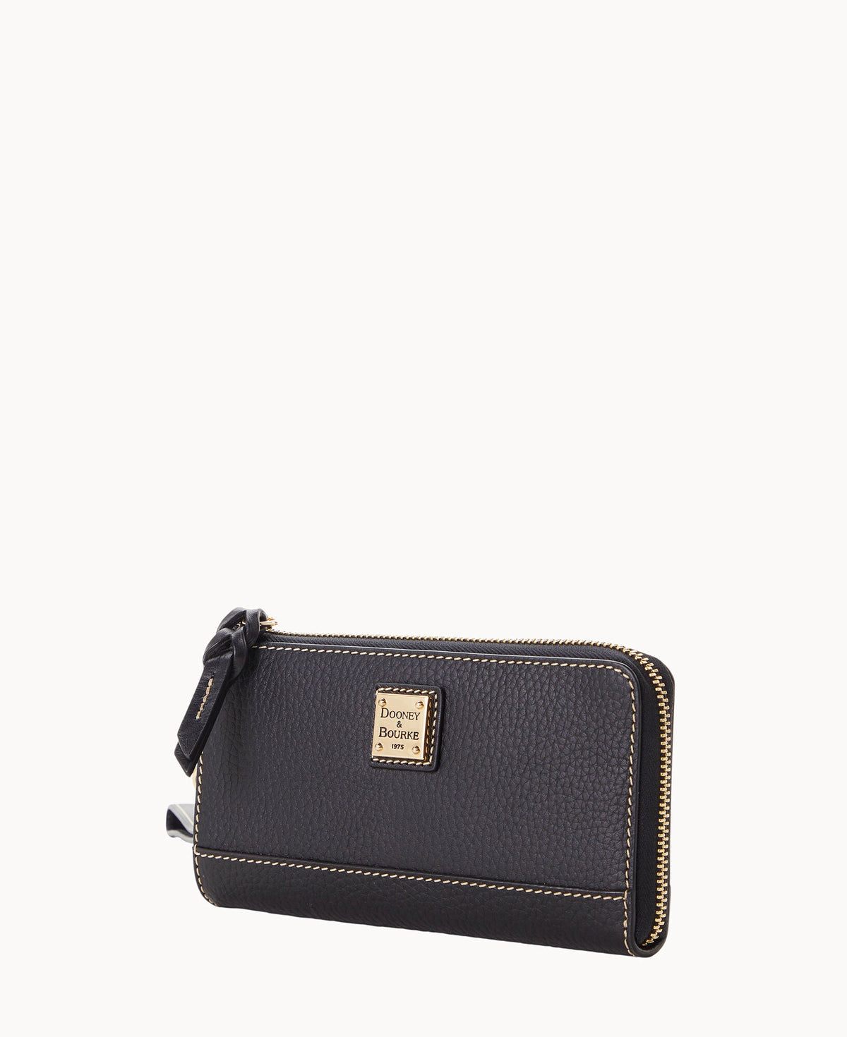Dooney & Bourke Pebble Grain Folded Zip Wristlet