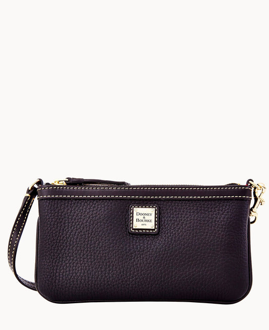 Dooney & Bourke Pebble Grain Large Slim Wristlet