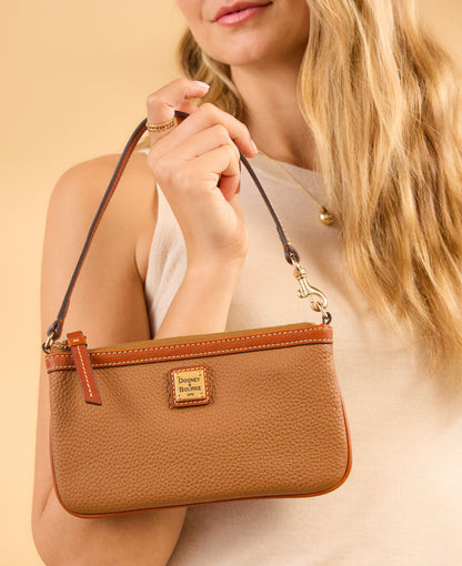 Dooney & Bourke Pebble Grain Large Slim Wristlet