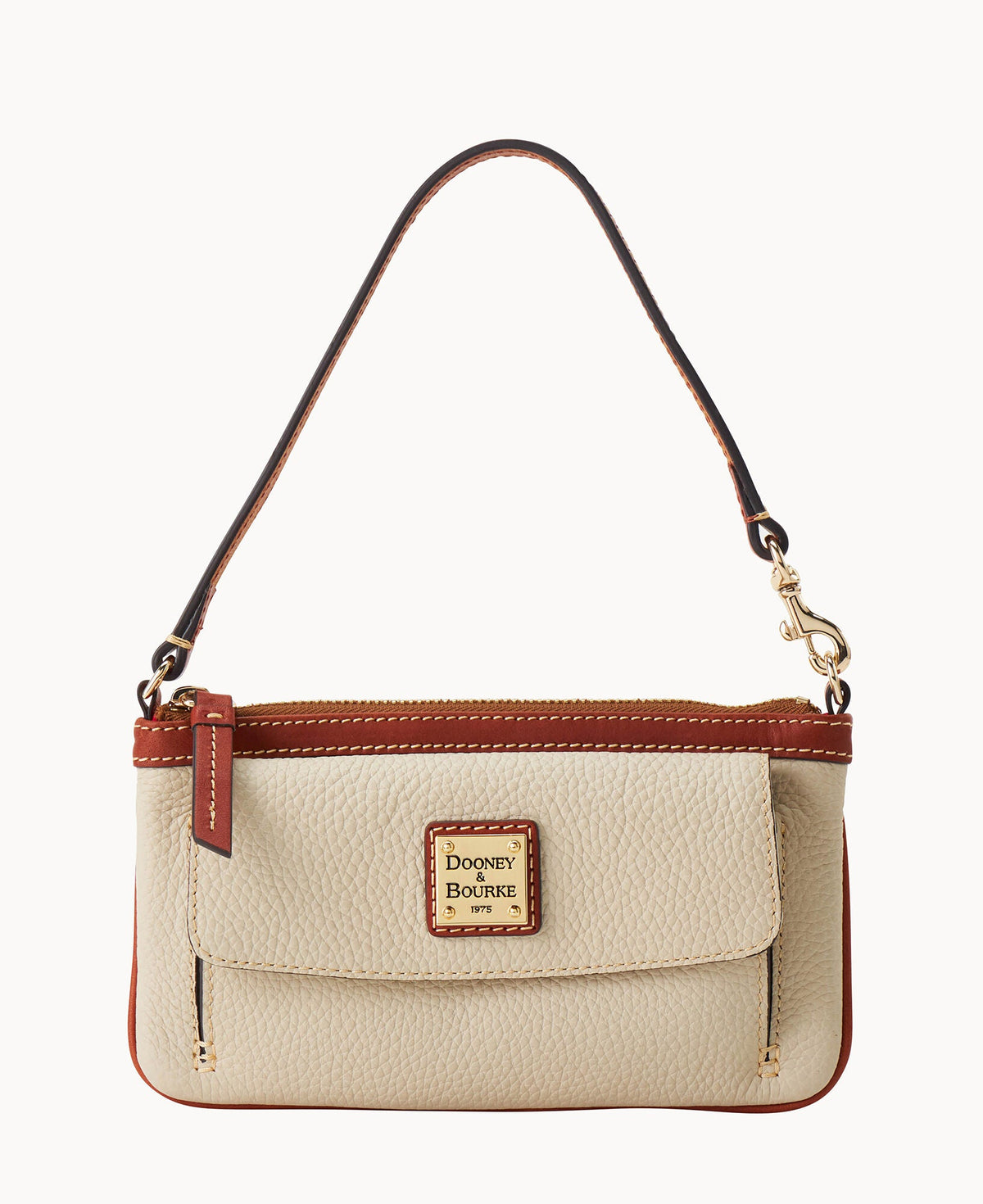 Dooney & Bourke Pebble Grain Pocket Wristlet