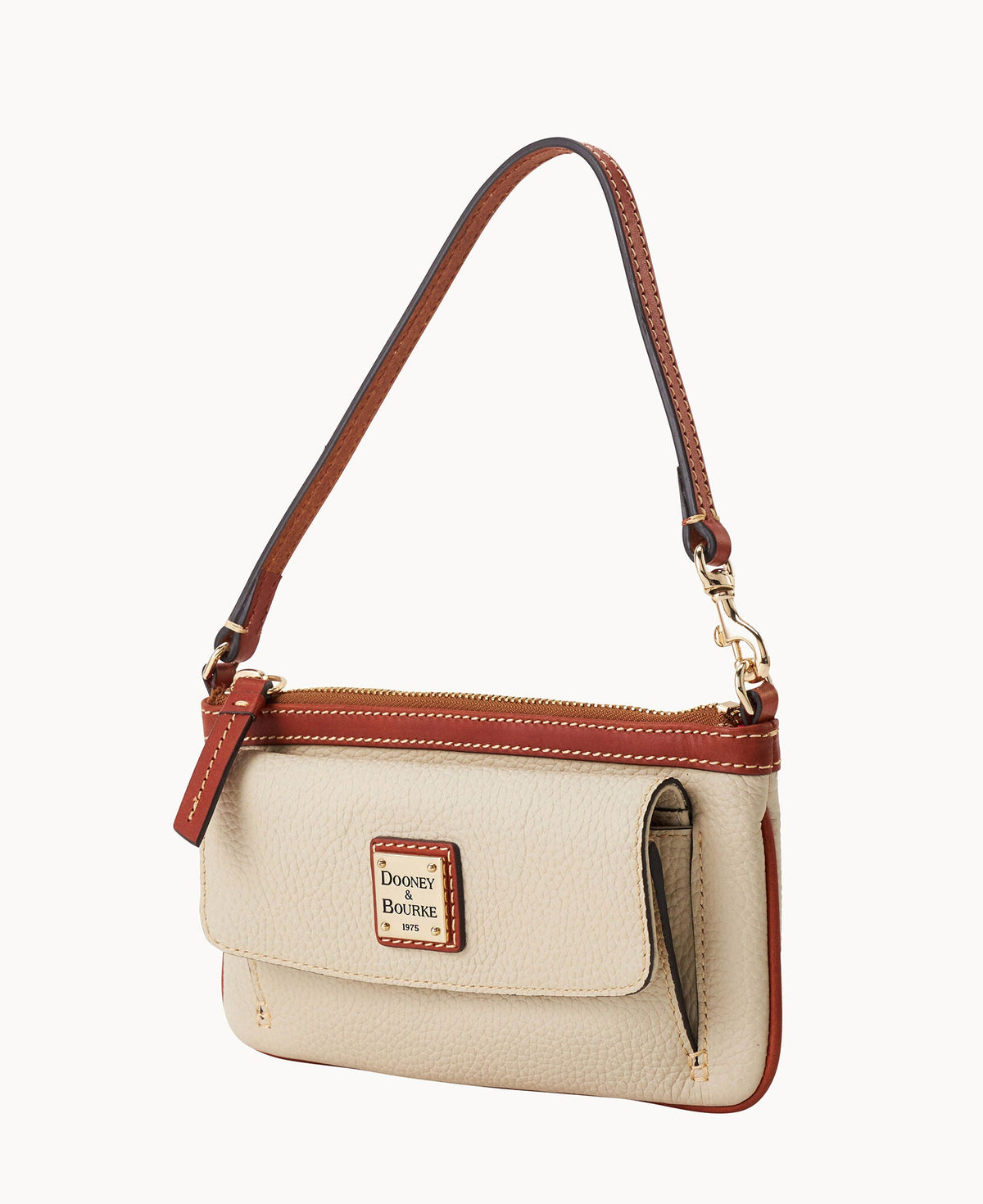 Dooney & Bourke Pebble Grain Pocket Wristlet