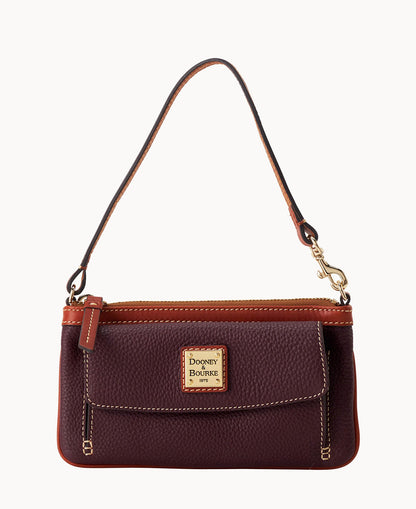 Dooney & Bourke Pebble Grain Pocket Wristlet