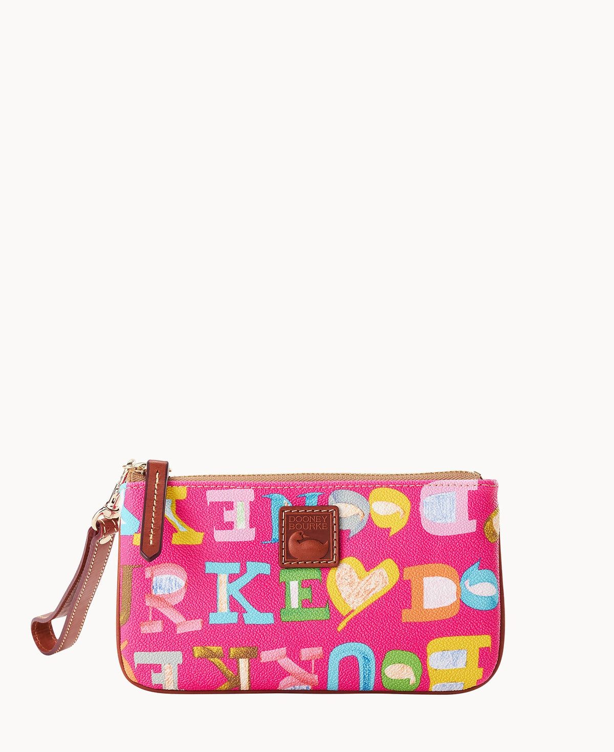 Dooney & Bourke Doodle II Coated Cotton Medium Wristlet