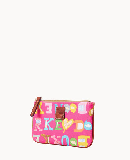 Dooney & Bourke Doodle II Coated Cotton Medium Wristlet