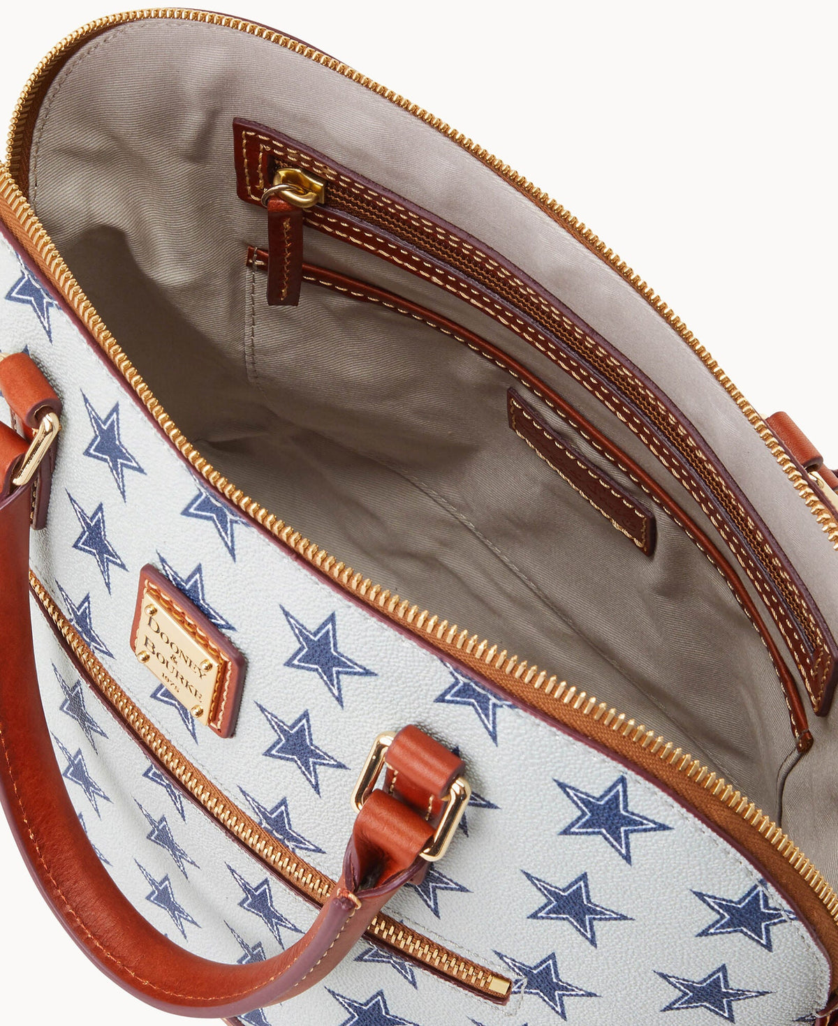 Dooney & Bourke NFL Cowboys Domed Zip Satchel
