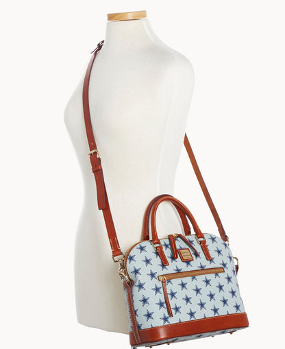 Dooney & Bourke NFL Cowboys Domed Zip Satchel
