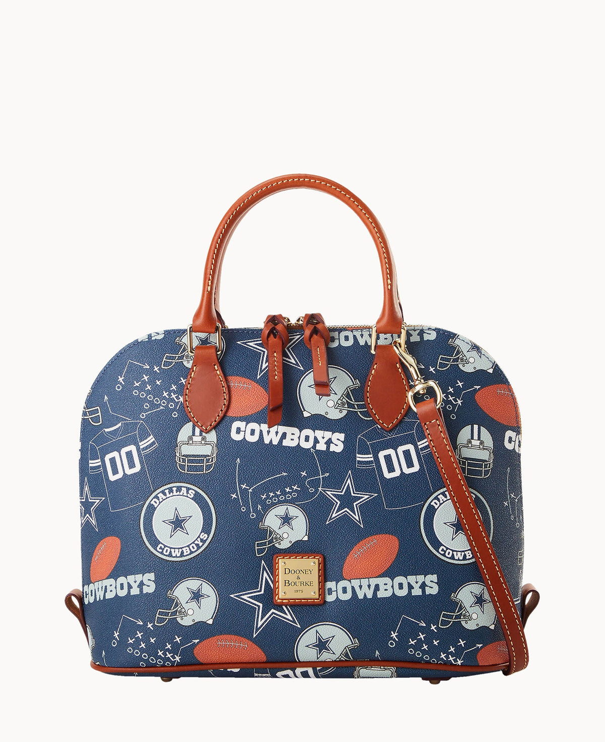 Dooney & Bourke NFL Cowboys Zip Zip Satchel