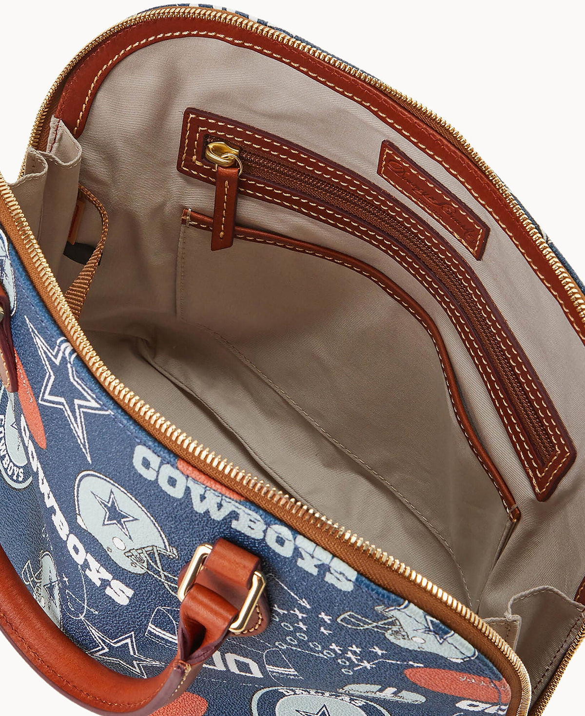 Dooney & Bourke NFL Cowboys Zip Zip Satchel