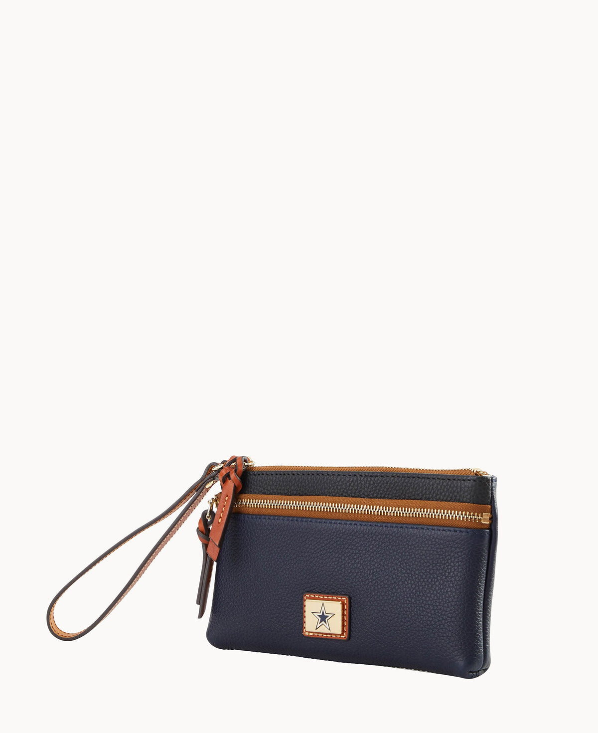 Dooney & Bourke NFL Cowboys Double Zip Wristlet