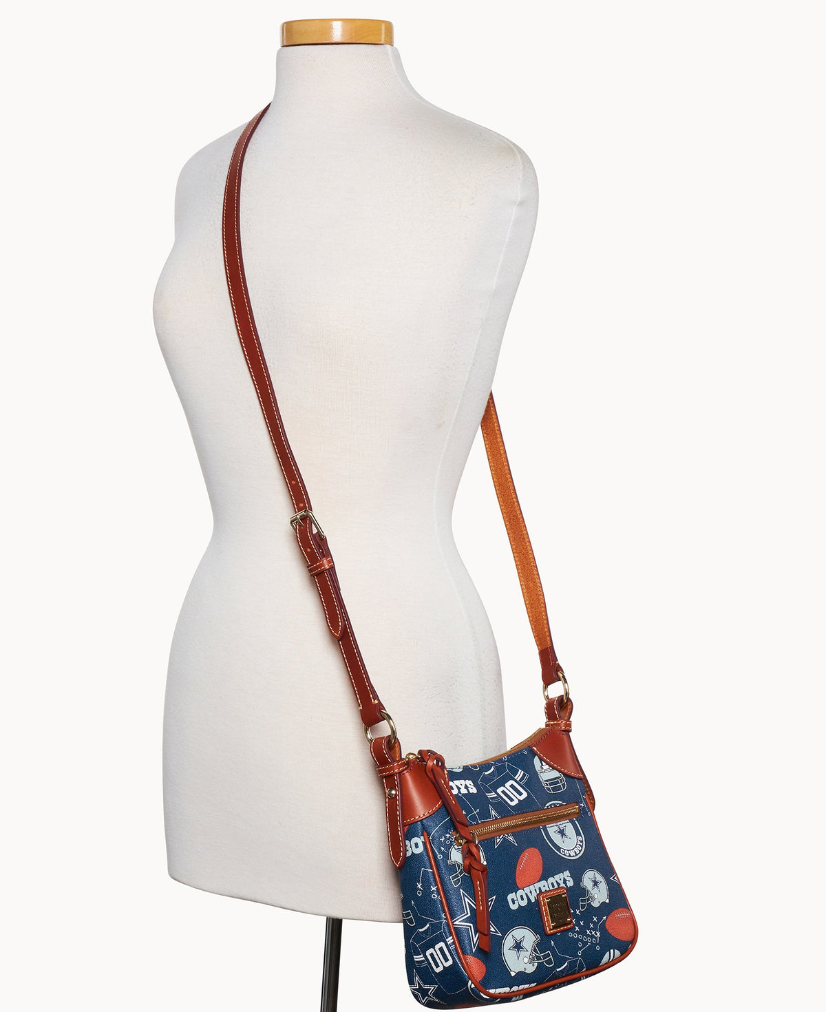 Dooney & Bourke NFL Cowboys Front Zip Crossbody