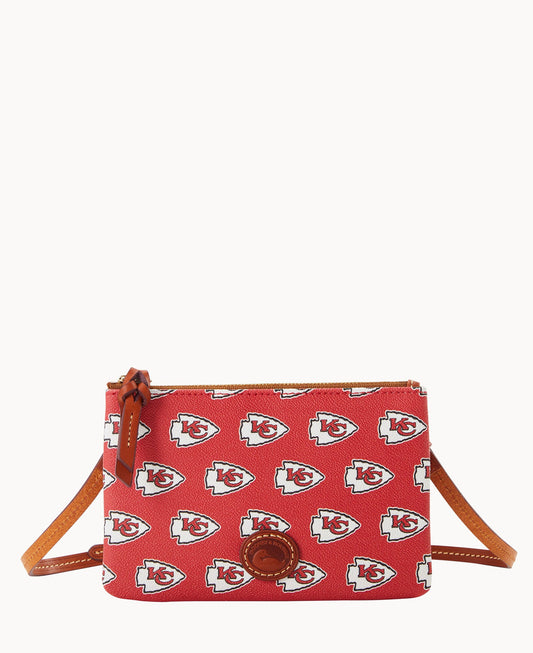 Dooney & Bourke NFL Chiefs Top Zip Crossbody