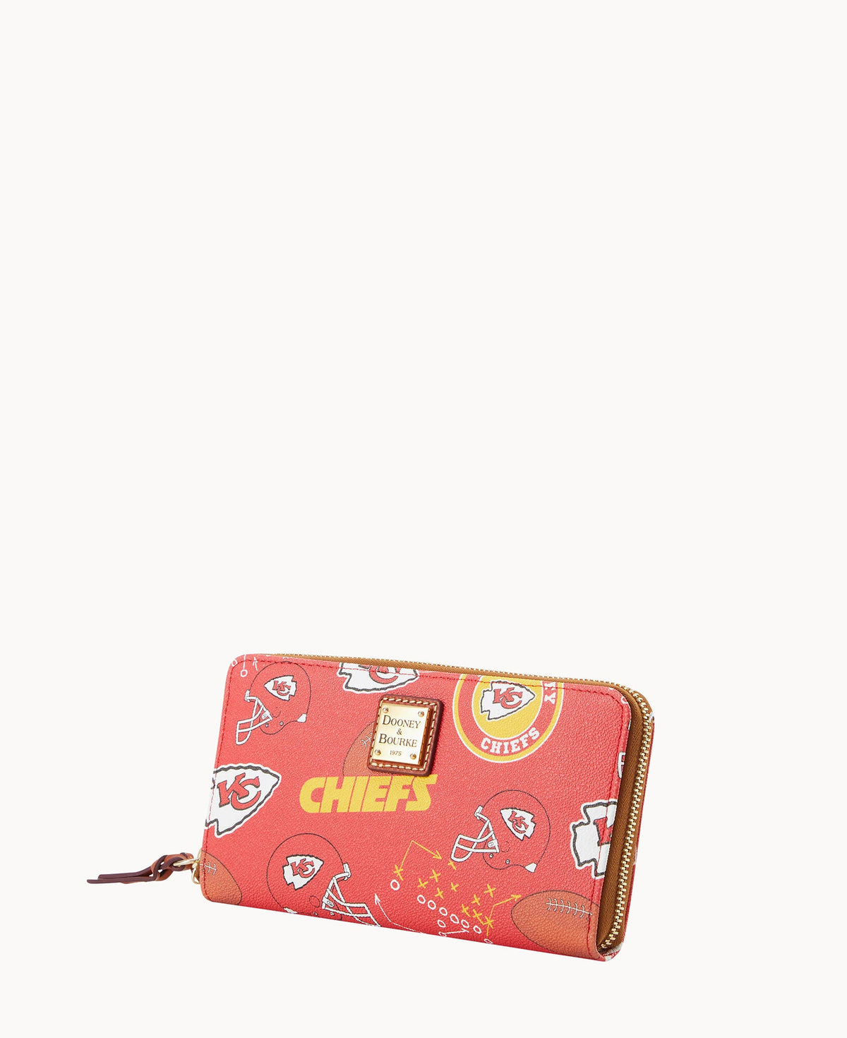 Dooney & Bourke NFL Chiefs Large Zip Around Wristlet