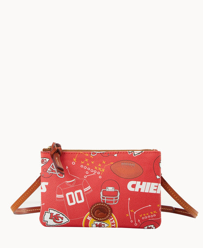 Dooney & Bourke NFL Chiefs Top Zip Crossbody