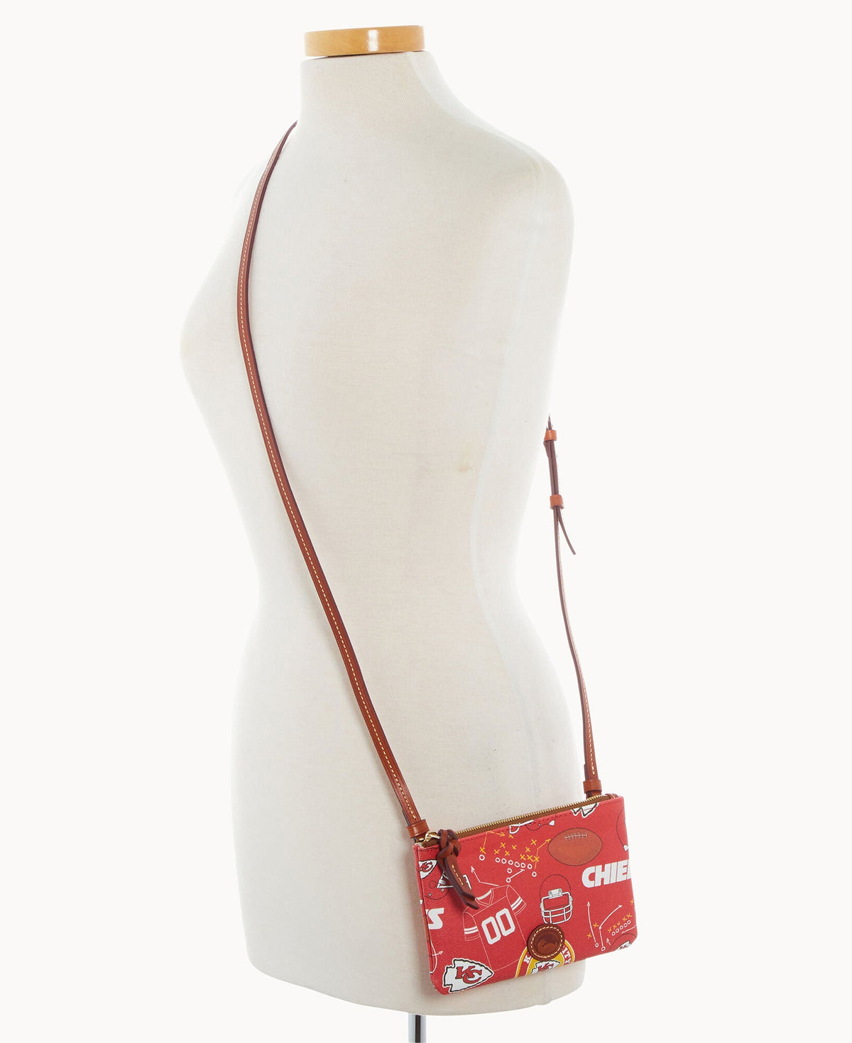 Dooney & Bourke NFL Chiefs Top Zip Crossbody