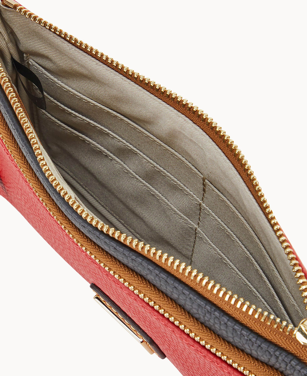 Dooney & Bourke NFL Chiefs Double Zip Wristlet