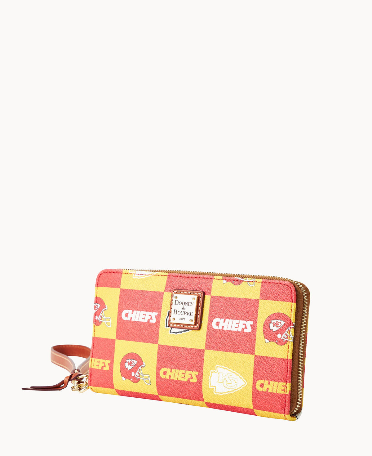 Dooney & Bourke NFL Chiefs Large Zip Around Wristlet