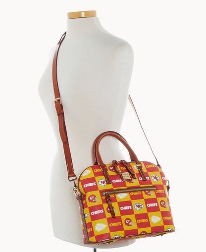 Dooney & Bourke NFL Chiefs Domed Zip Satchel