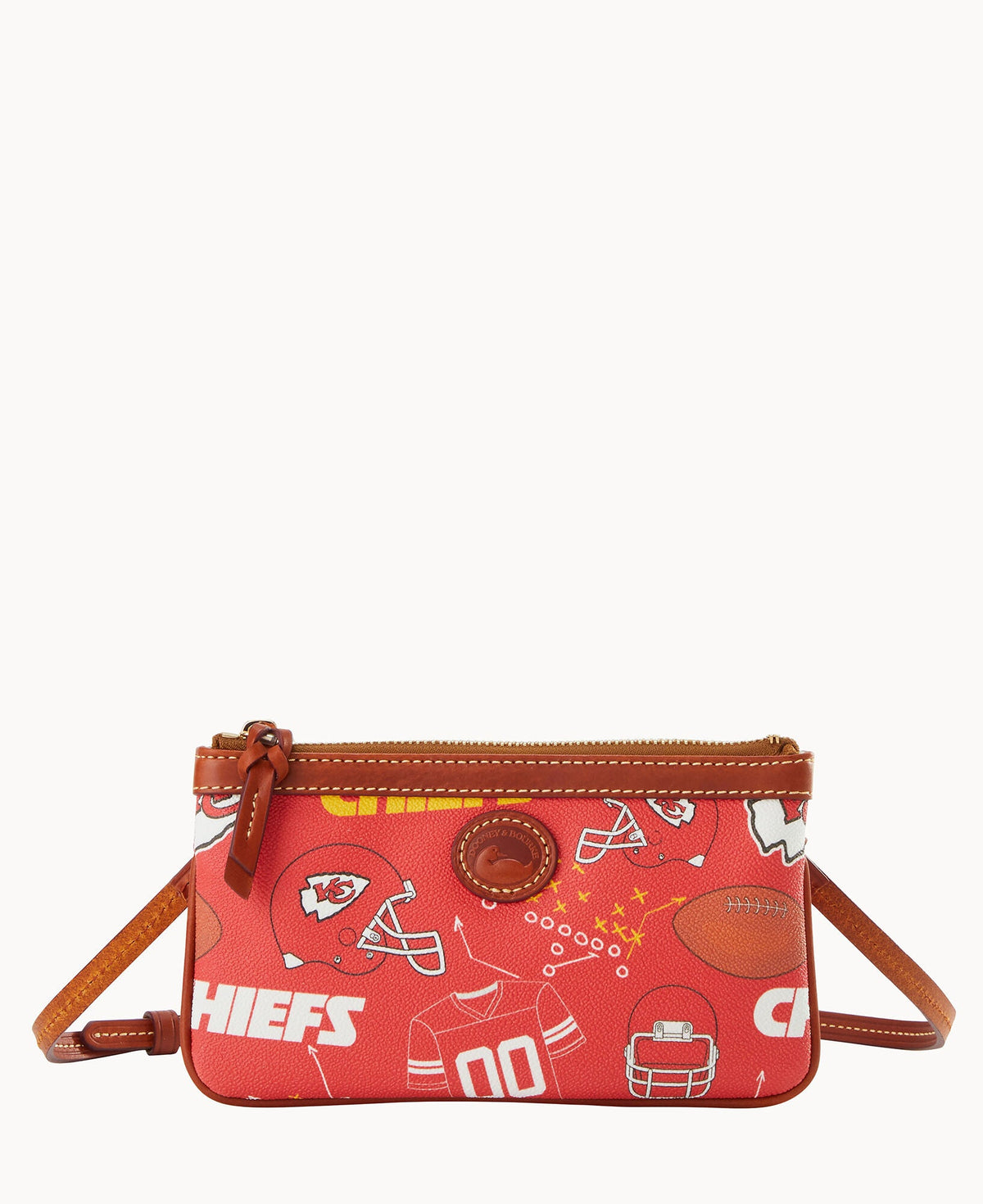 Dooney & Bourke NFL Chiefs Large Slim Crossbody
