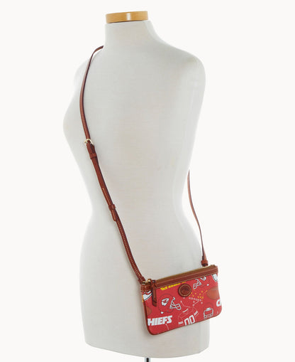 Dooney & Bourke NFL Chiefs Large Slim Crossbody