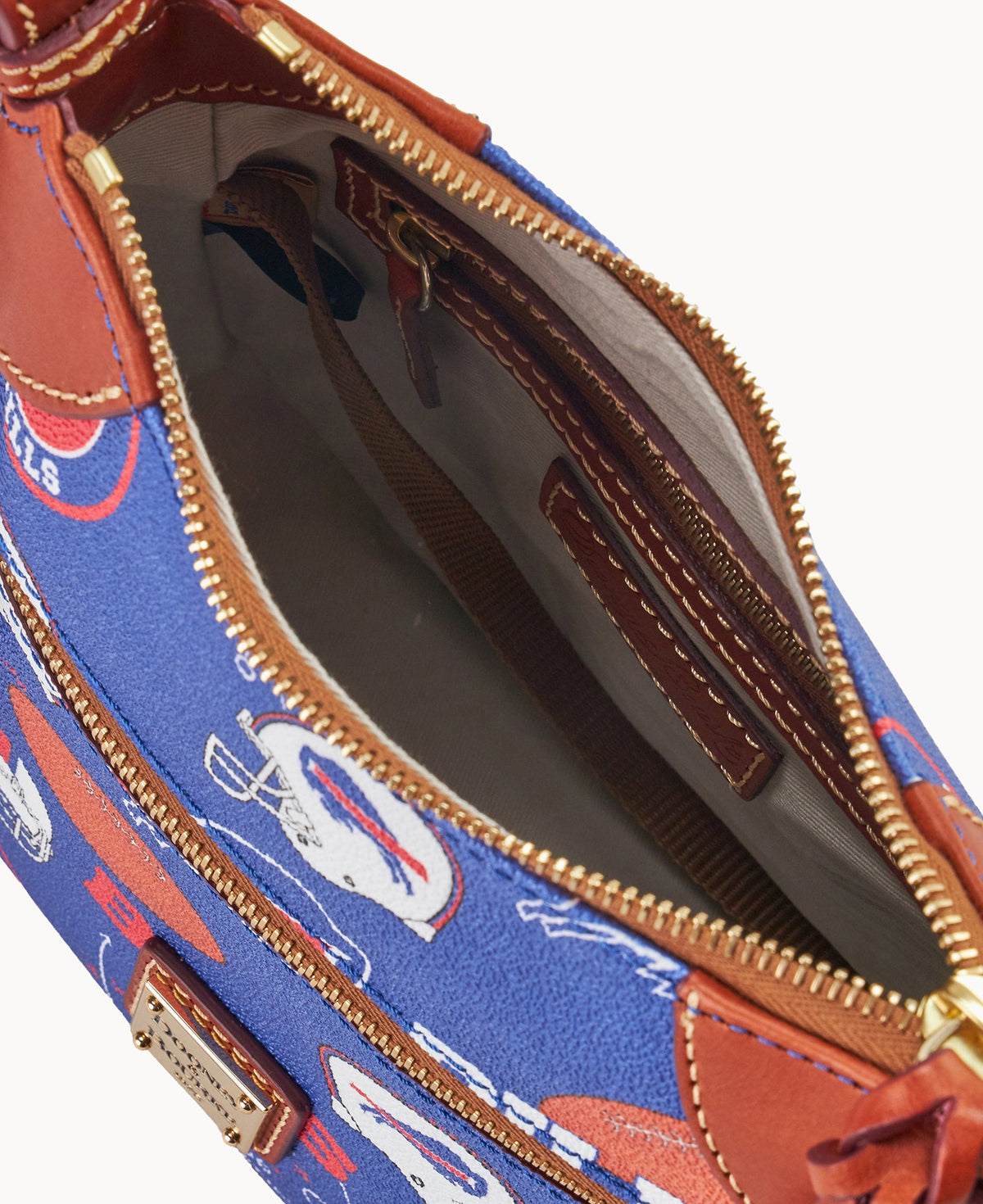 Dooney & Bourke NFL Bills Front Zip Crossbody