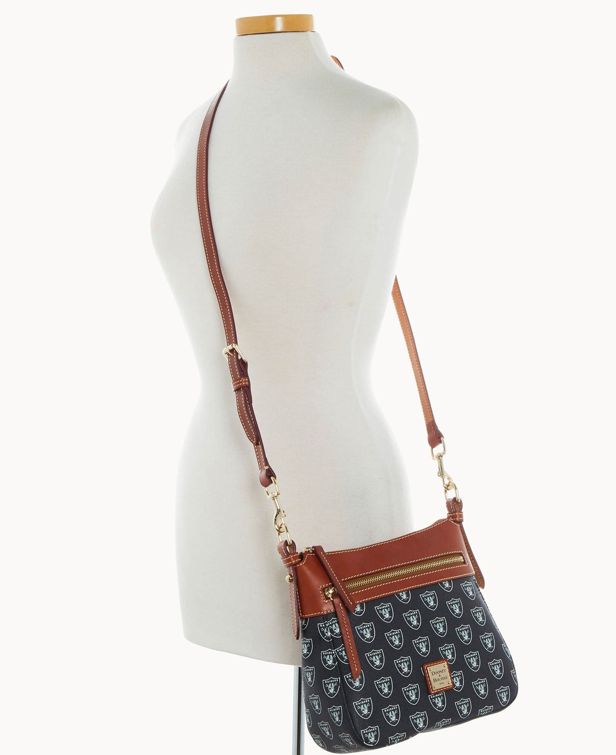 Dooney & Bourke NFL Raiders Crossbody 25