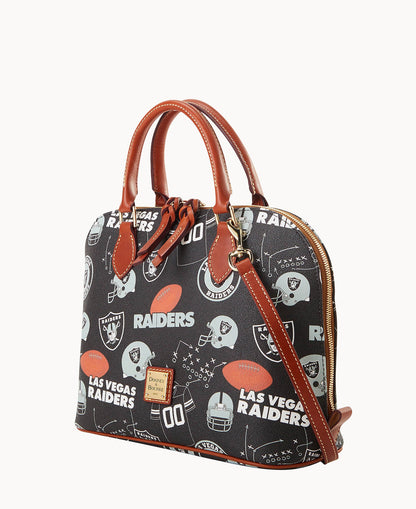 Dooney & Bourke NFL Raiders Zip Zip Satchel