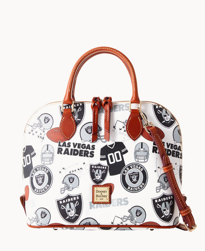 Dooney & Bourke NFL Raiders Zip Zip Satchel
