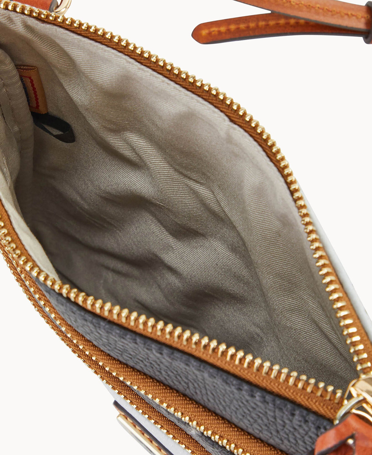 Dooney & Bourke NFL Raiders Triple Zip Crossbody