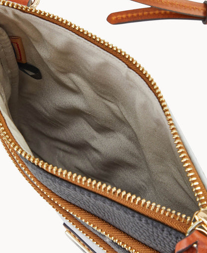 Dooney & Bourke NFL Raiders Triple Zip Crossbody