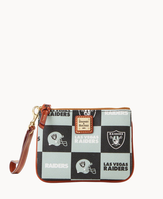 Dooney & Bourke NFL Raiders Stadium Wristlet