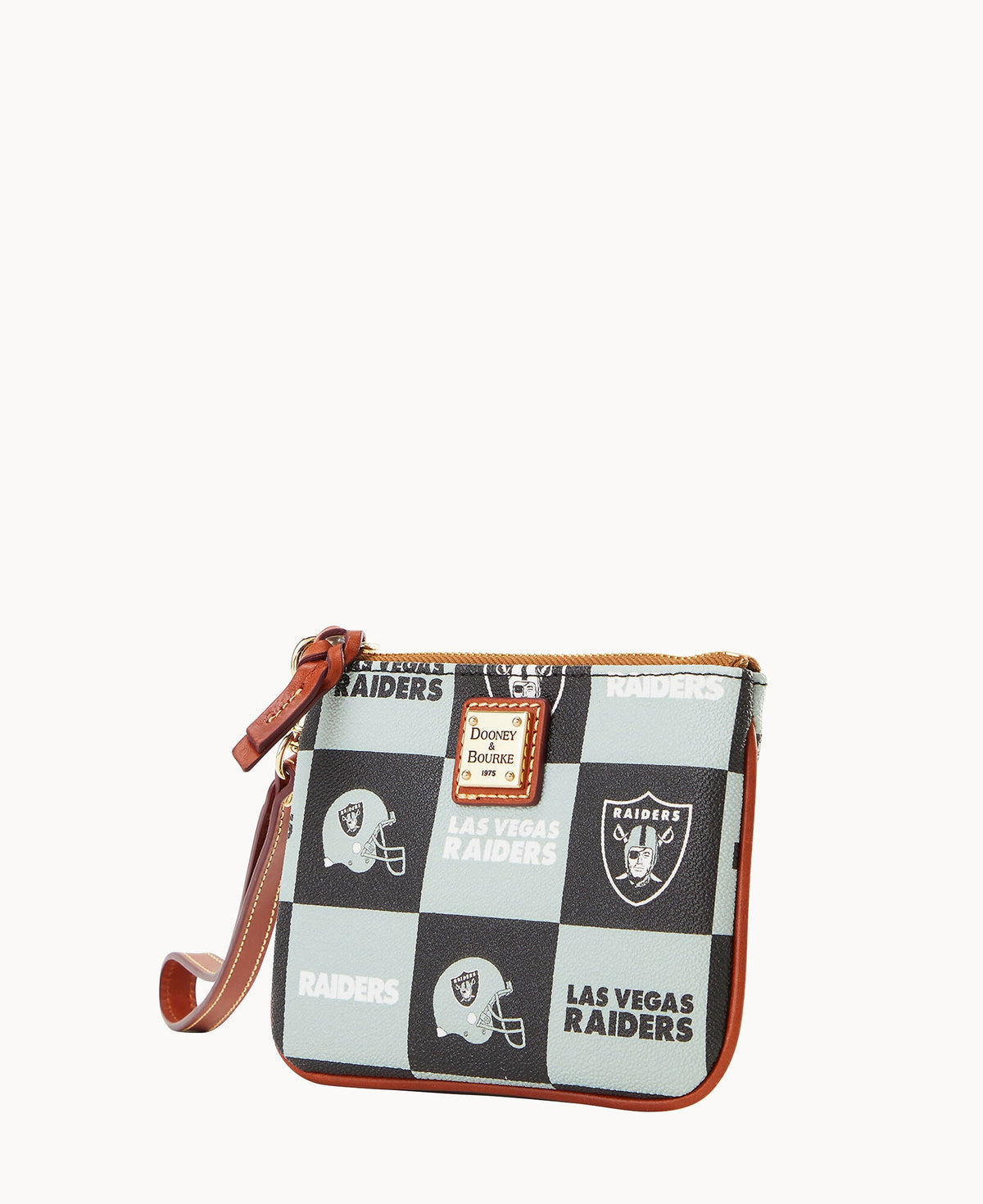 Dooney & Bourke NFL Raiders Stadium Wristlet
